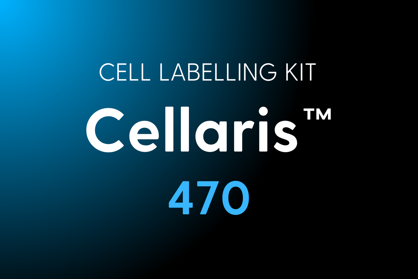 Cellaris™ 470 - Cell Labelling Kit (Blue)