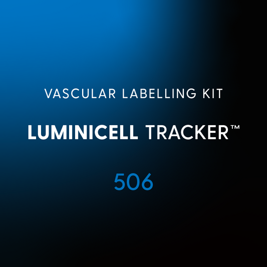 Luminicell Tracker™ 506 - Vascular Labelling Kit (Blue)