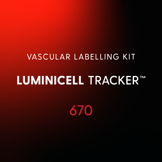 Luminicell Tracker™ 670 - Vascular Labelling Kit (Red)